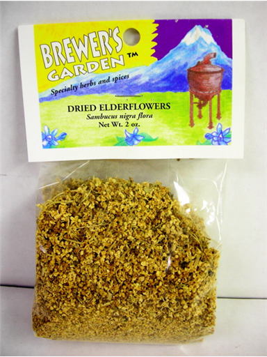 Dried Elderflowers 2 oz.