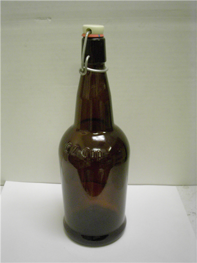 1 Liter Fliptop Bottle (amber)
