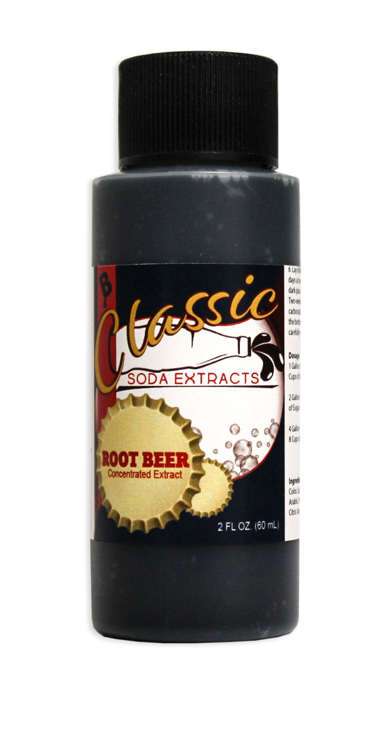 BB CLASSIC SODA EXTRACTS ROOT BEER 2 OZ