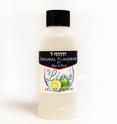 NATURAL LIME FLAVORING EXTRACT 4 OZ