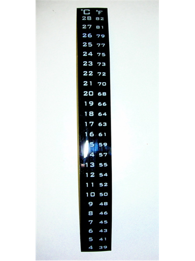Stick-On Thermometer