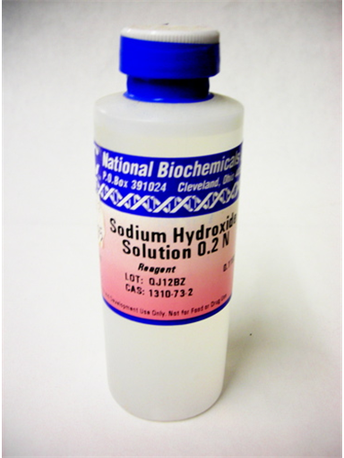 Sodium Hydroxide Solution 0.2N - 4 fl oz